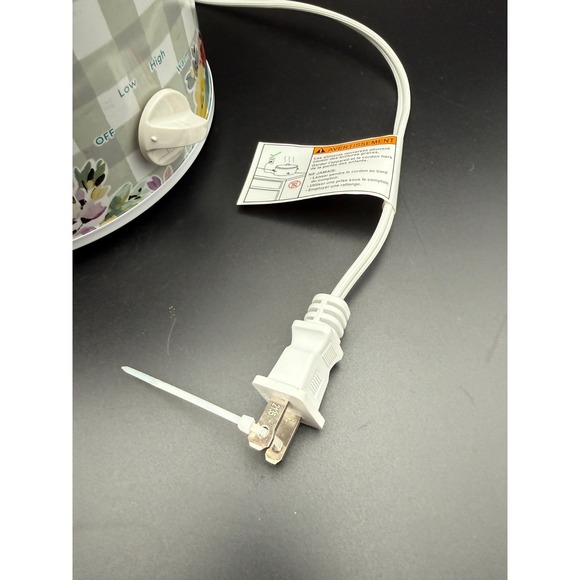 The Pioneer Woman Sweet Romance Blossoms 1.5-Qt Small Slow Cooker - NEW! - Picture 7 of 7